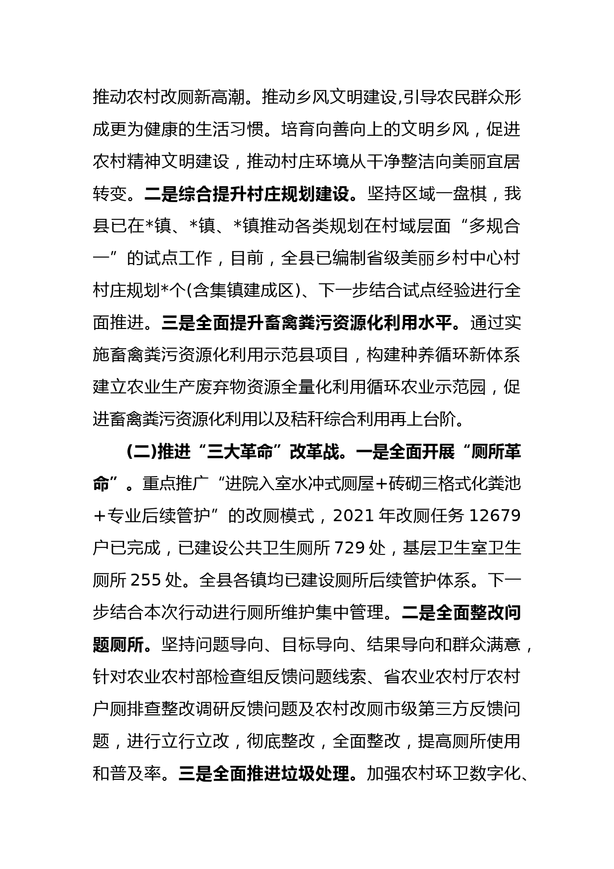 在全市“人居环境集中整治干干净净过大年”活动动员部署会上的发言_第2页