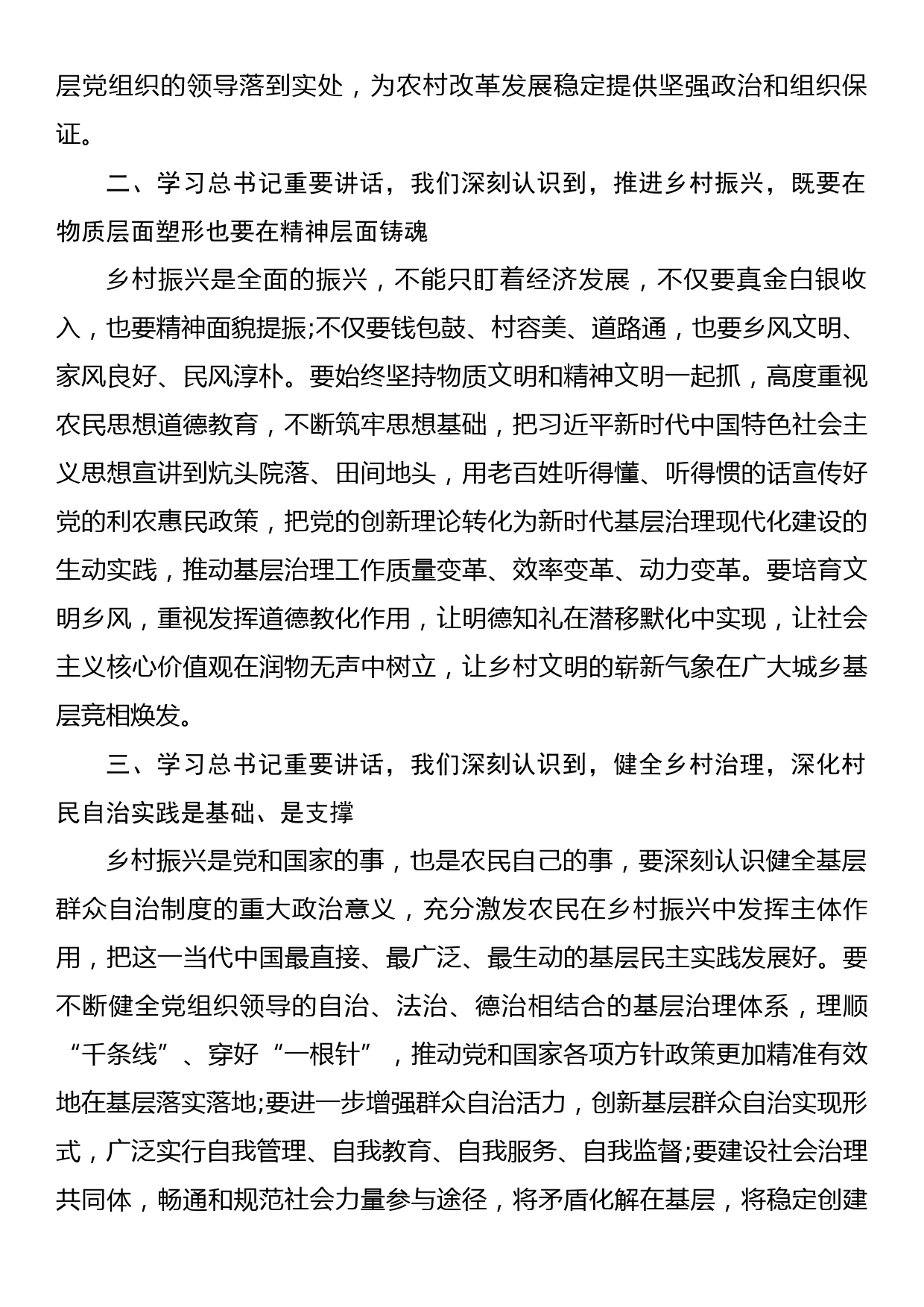 研讨发言—为乡村振兴夯实社会治理之基_第2页