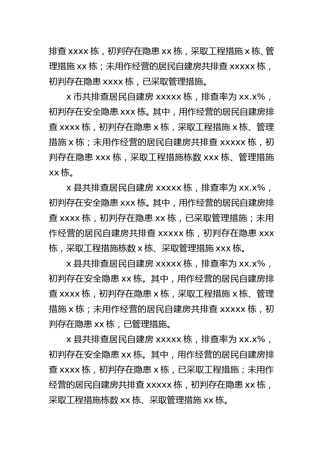 在自建房安全专项整治工作调度推进暨业务培训视频会上的讲话_第3页