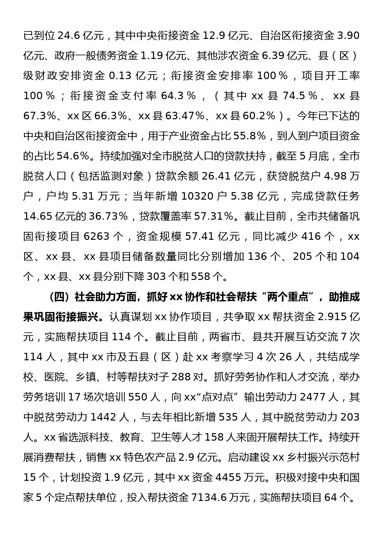 2022年上半年巩固拓展脱贫攻坚成果同乡村振兴有效衔接工作总结_第3页