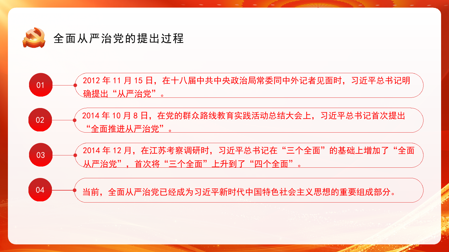 党课：坚定不移深入推进全面从严治党.pptx_第2页