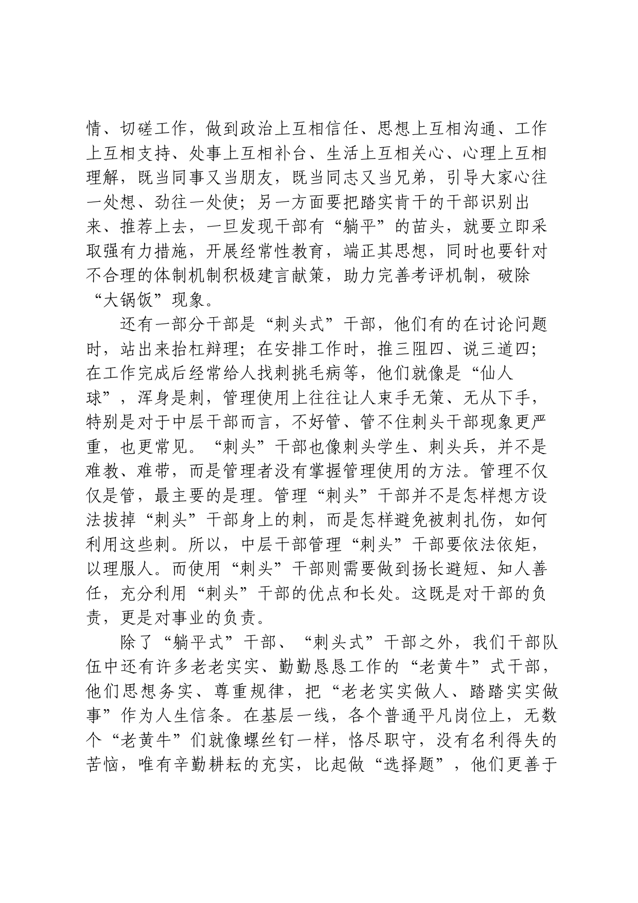 中层干部研讨发言_第2页