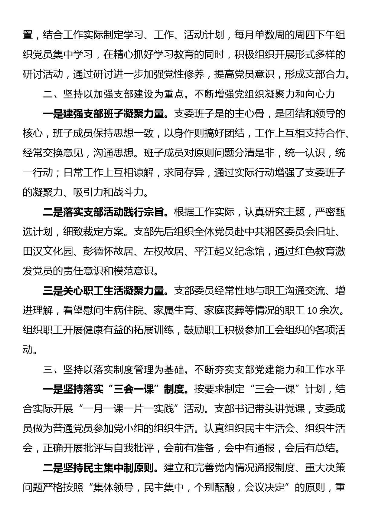 党支部换届工作总结报告_第2页