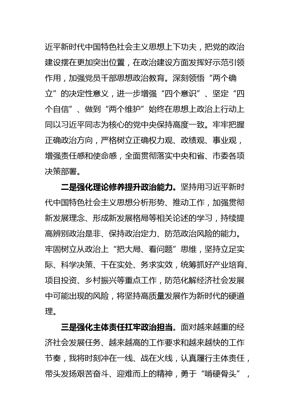 市长在党纪学习教育理论学习中心组学习会议上的汇报_第3页