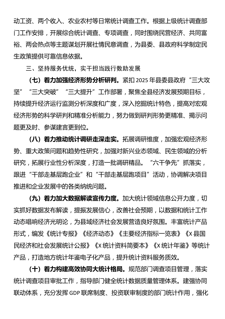 2025年全县统计工作要点_第3页