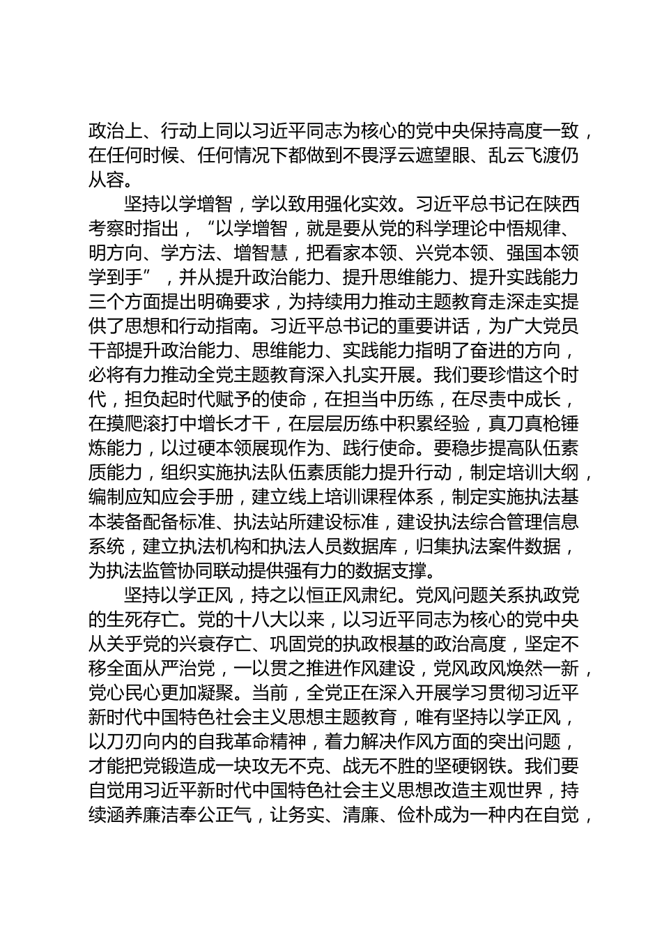 行政执法高质量发展研讨发言_第2页