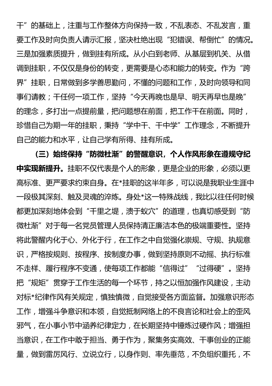 挂职锻炼人员2025年上半年工作总结_第3页