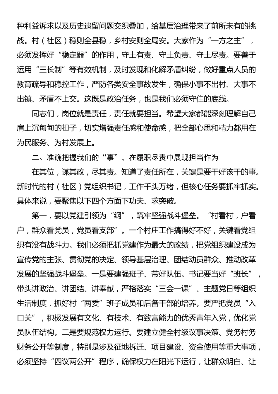 党课：锻造过硬基层“头雁”队伍激发乡村振兴新动能_第3页