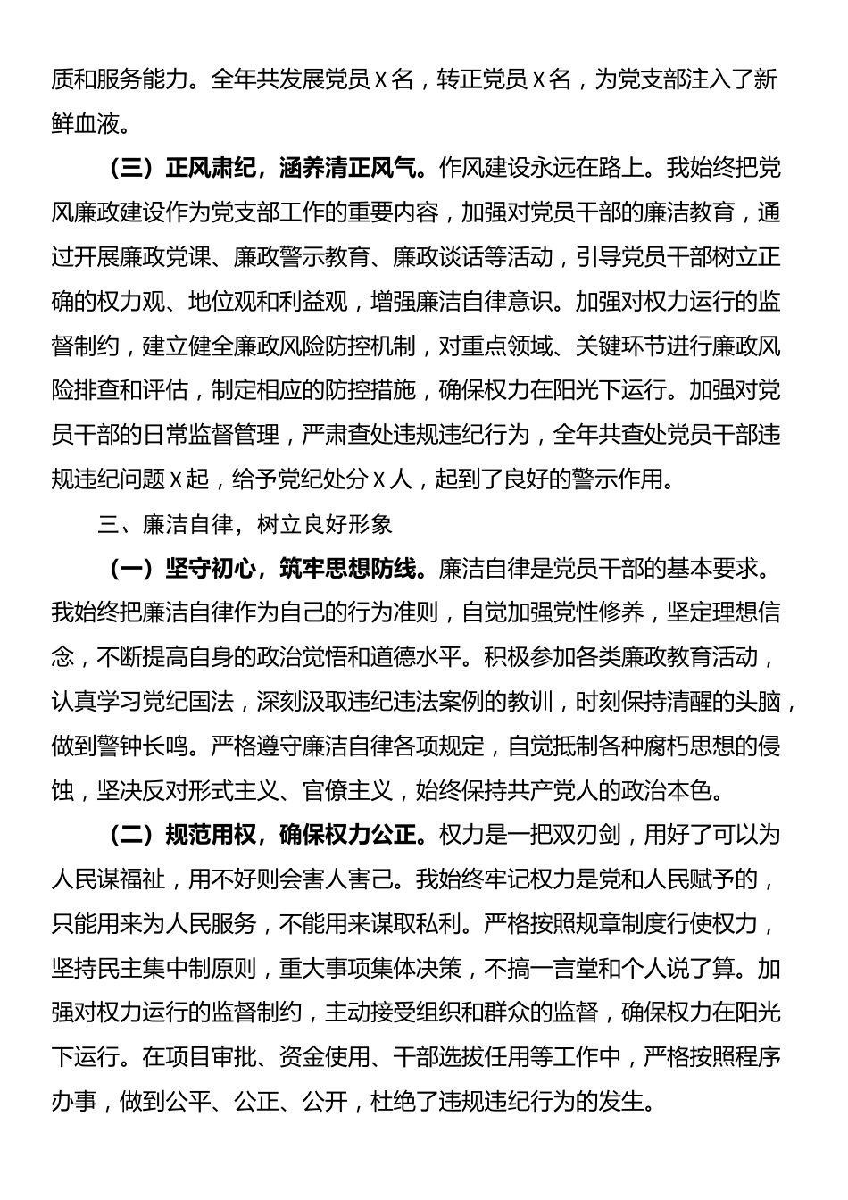 2025年党支部书记“一岗双责”述职总结报告_第3页