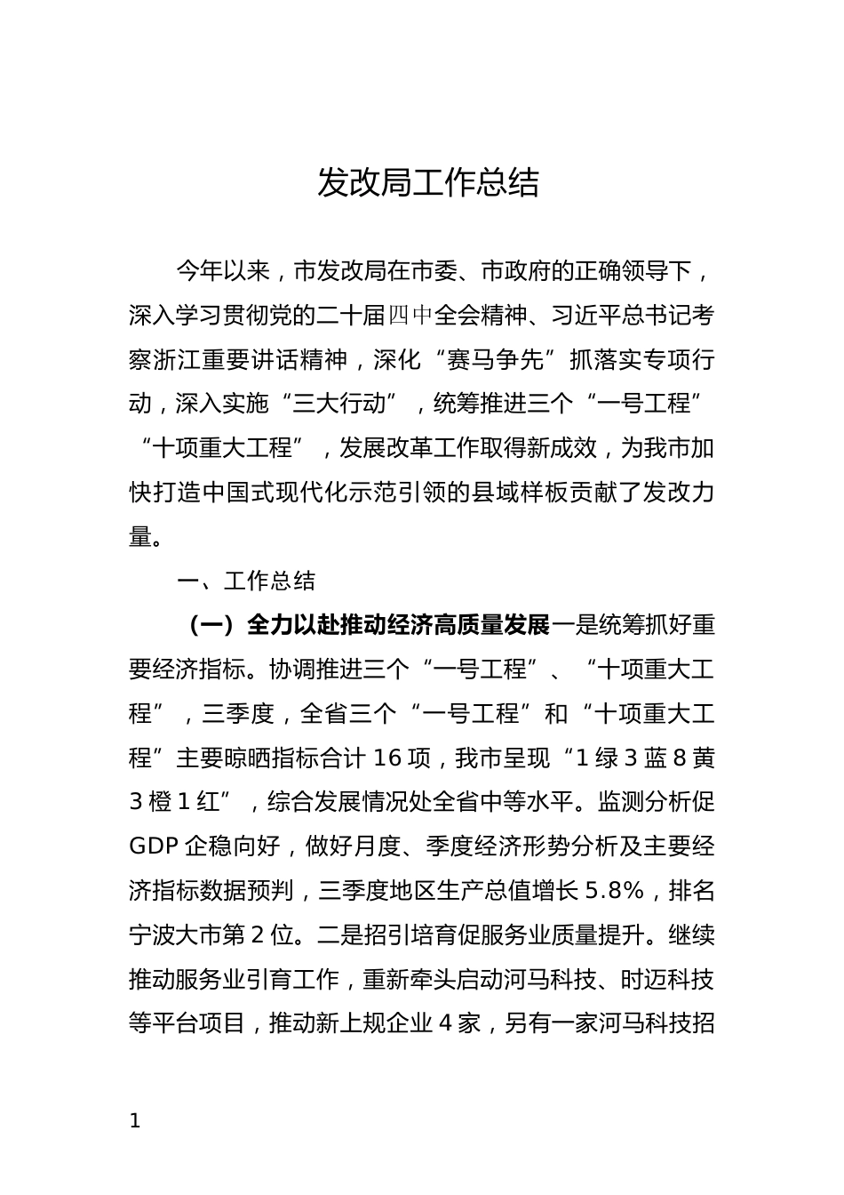 发改局工作总结_第1页