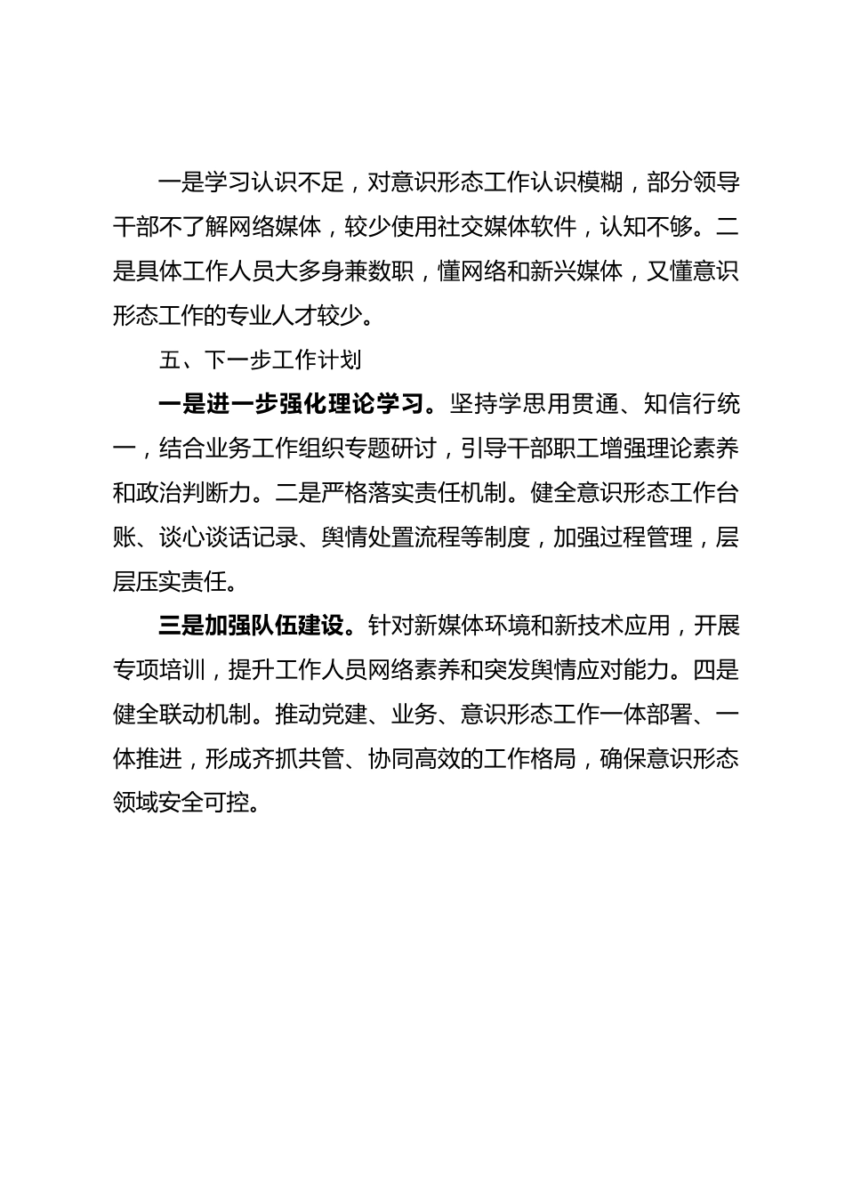 审计局2025年意识形态工作分析研判报告_第3页