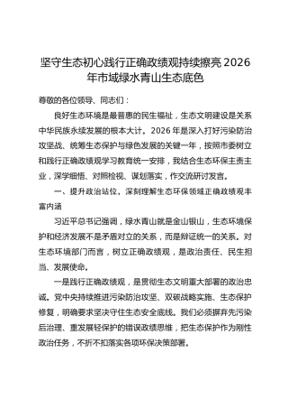 市环保局局长政绩观研讨发言心得体会（含个人问题查摆）