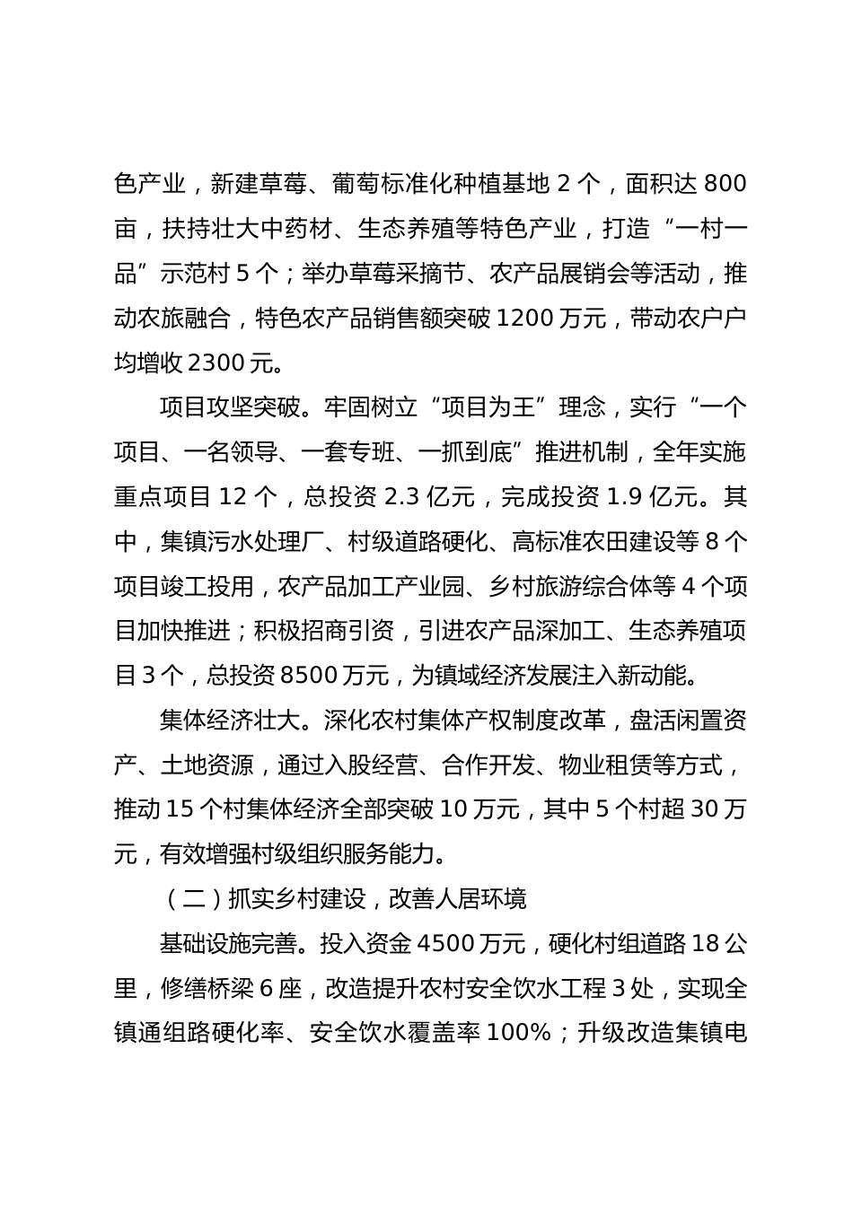 2026年乡镇镇长自我评价材料_第3页